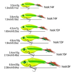 Señuelo crankbait vibrador negro con ojos verdes para trucha y lubina