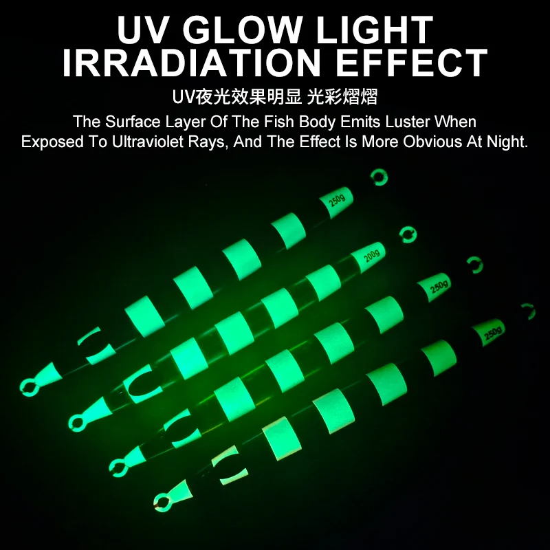 TEASER J28 Deepsea señuelo jig luminoso para jigging - imagen 4