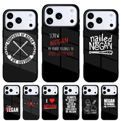 Funda Negan Is Coming para iPhone – Carcasa trasera protectora