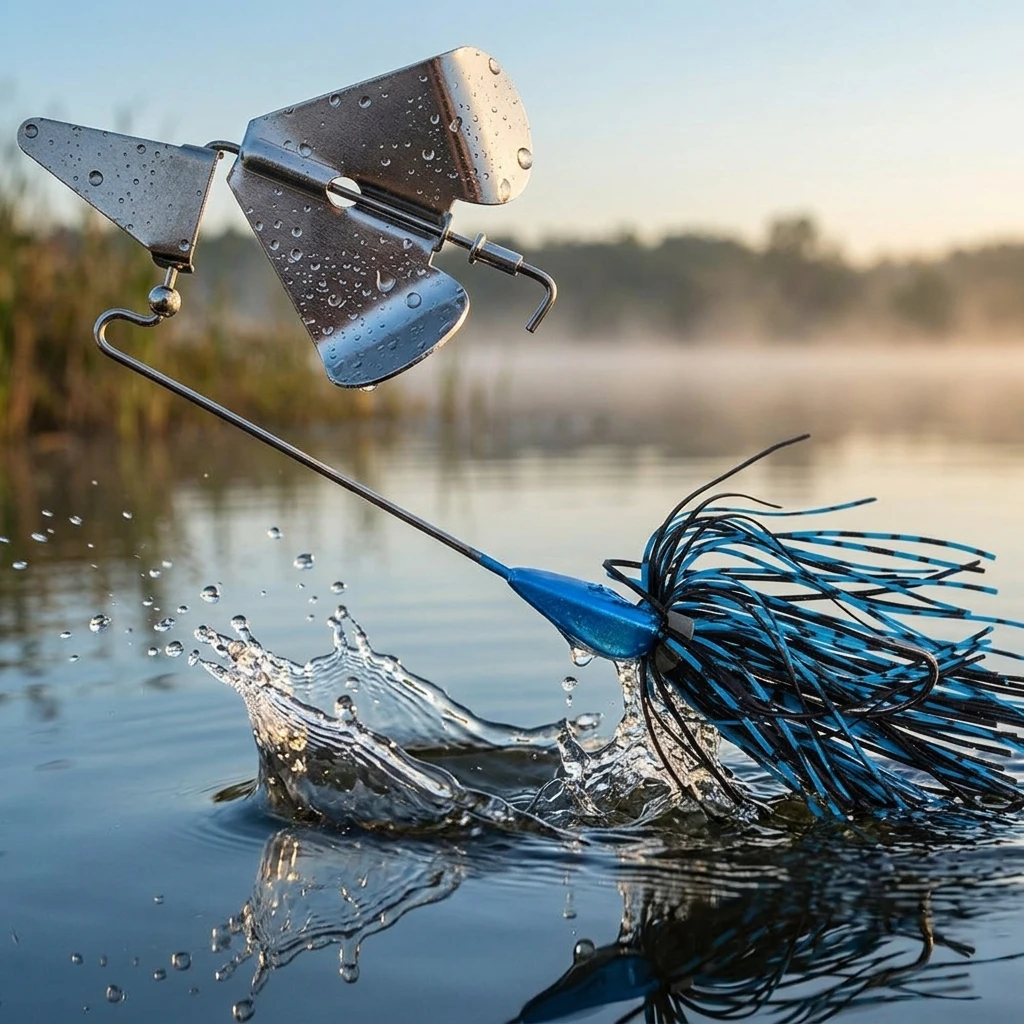 Señuelo Minnow Surface Walker de metal compuesto