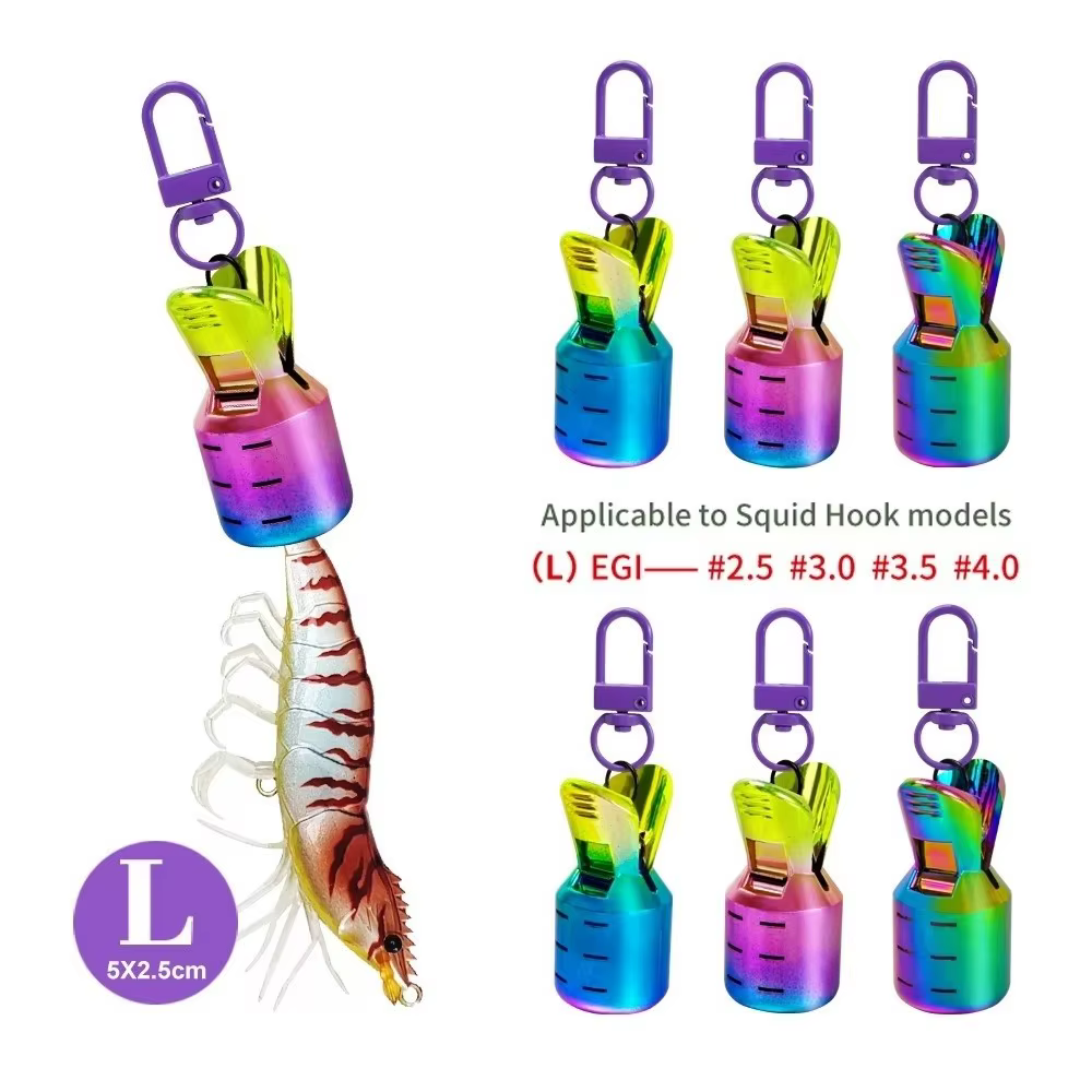 Kit Protectores Coronas Egi – Fundas Anzuelos Potera Mar - imagen 2