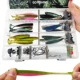 Kit de señuelos FREE FISHER con vinilos y jig head para pesca - imagen 2