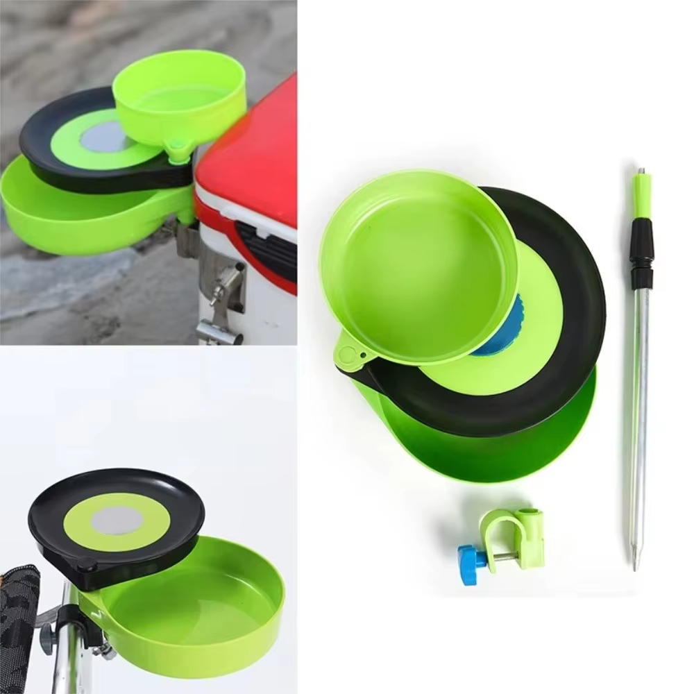 Caja de Pesca Portátil con Bandejas Extraíbles para Cebo - imagen 4