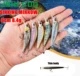 Johncoo Wobbler Minnow hundimiento por gravedad para trucha, perca - imagen 3