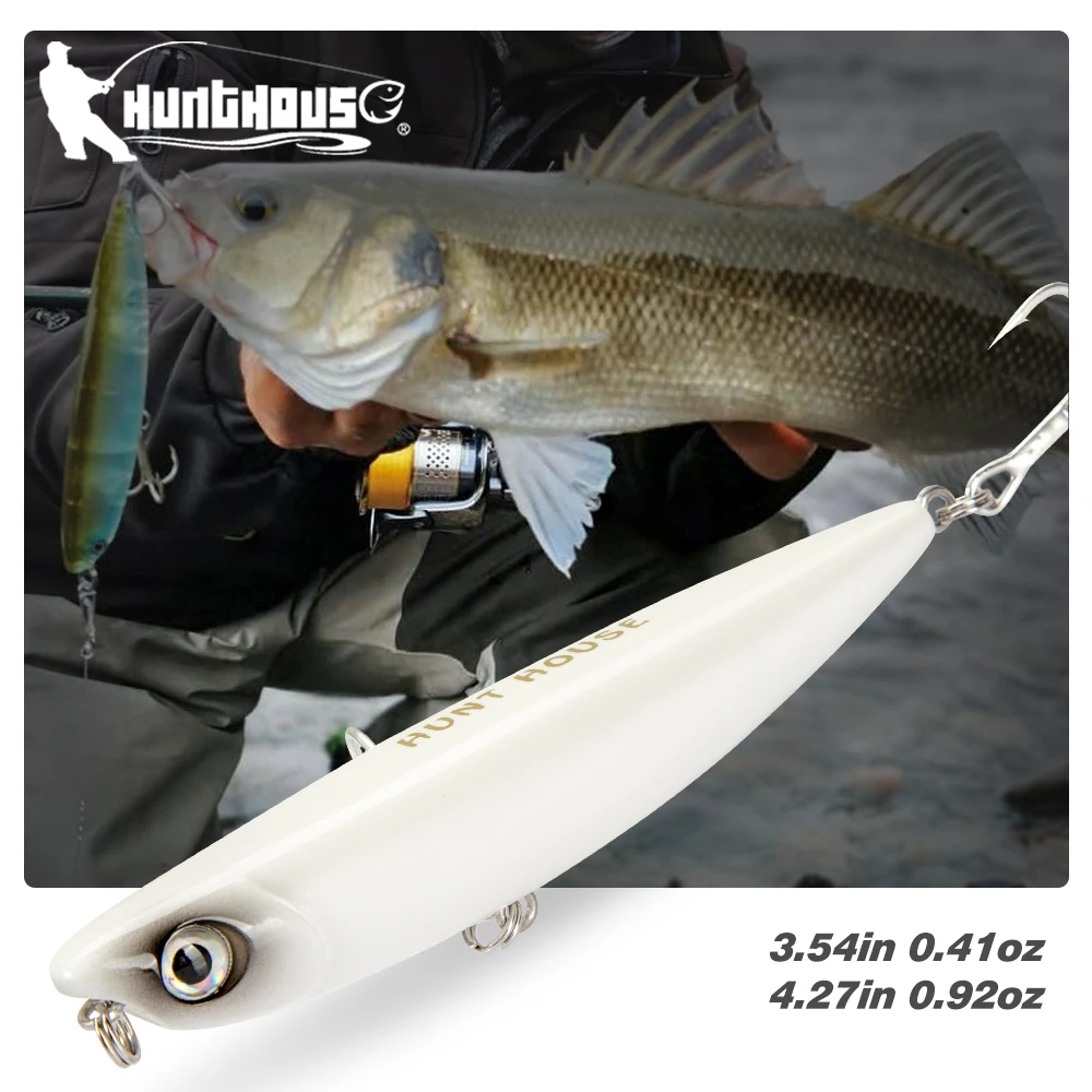 Hunthouse D02 Sparrow Pencil señuelo de superficie Walk the Dog - imagen 3