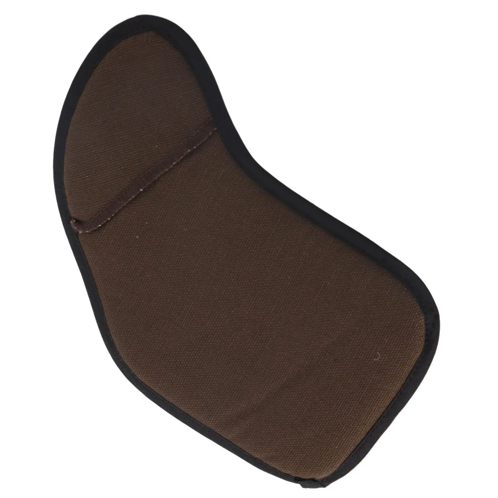 Funda de algodón para violín café/rojo con almohadilla y mentonera - imagen 2