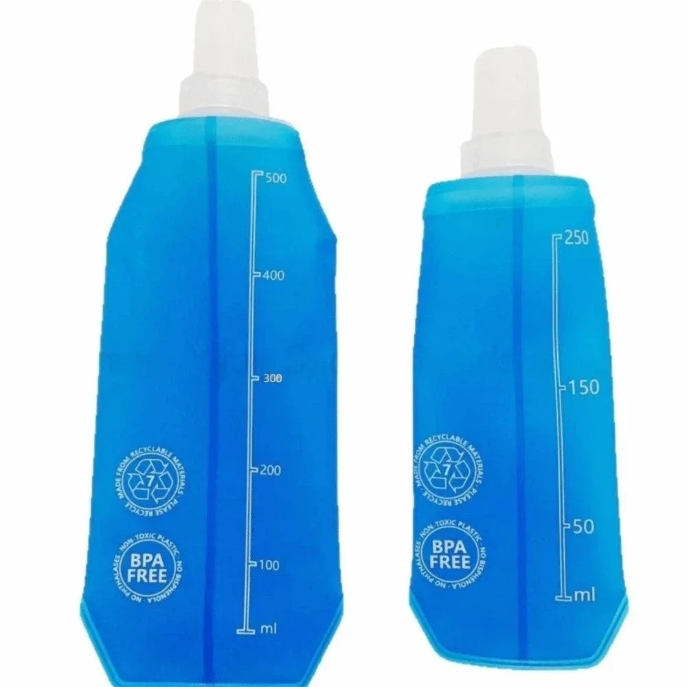 Botella de agua ciclismo a prueba de fugas TPU plegable alto flujo - imagen 2