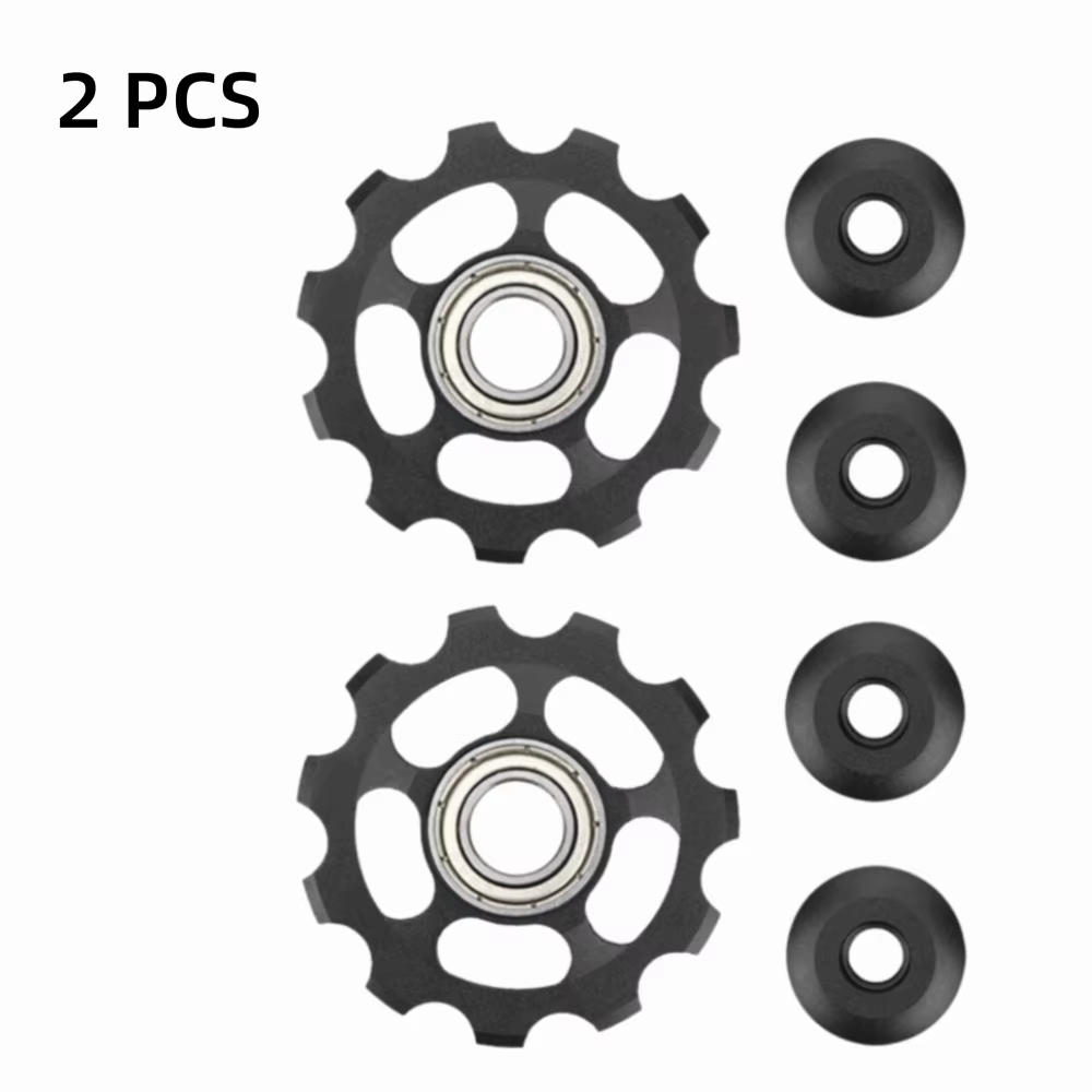 Polea Cambio Trasero Aluminio CNC Anodizado 11T Rodamiento Sellado - imagen 5