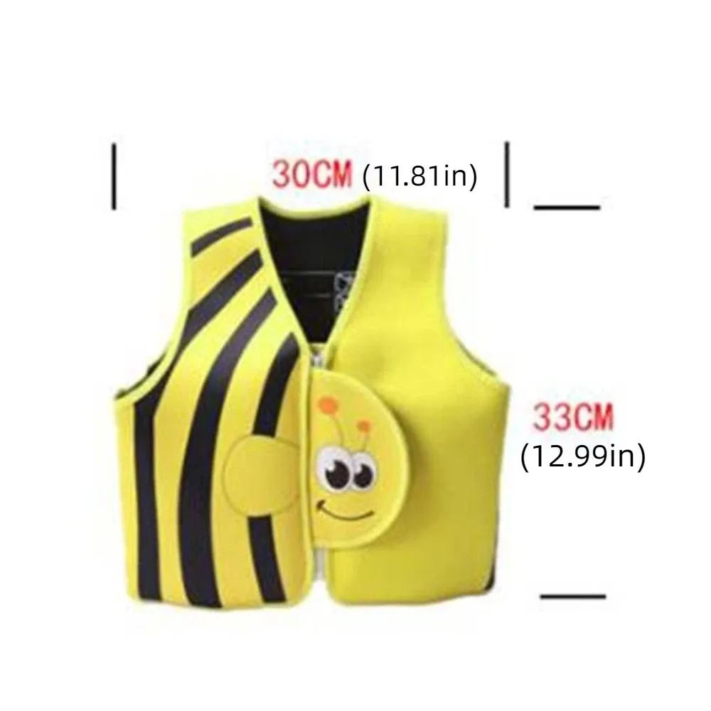 Chaleco de flotación infantil con diseño animado