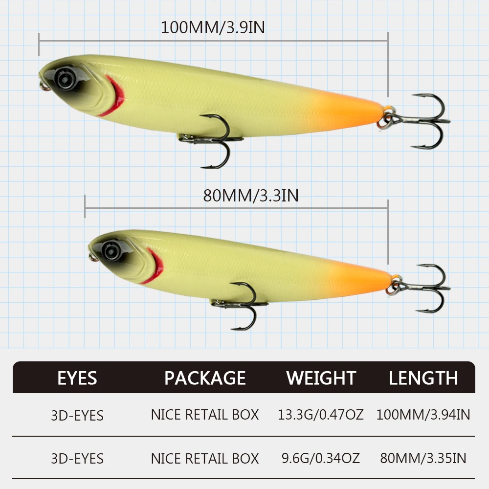Waterboy Stickbait – Señuelo artificial tipo lápiz - imagen 3