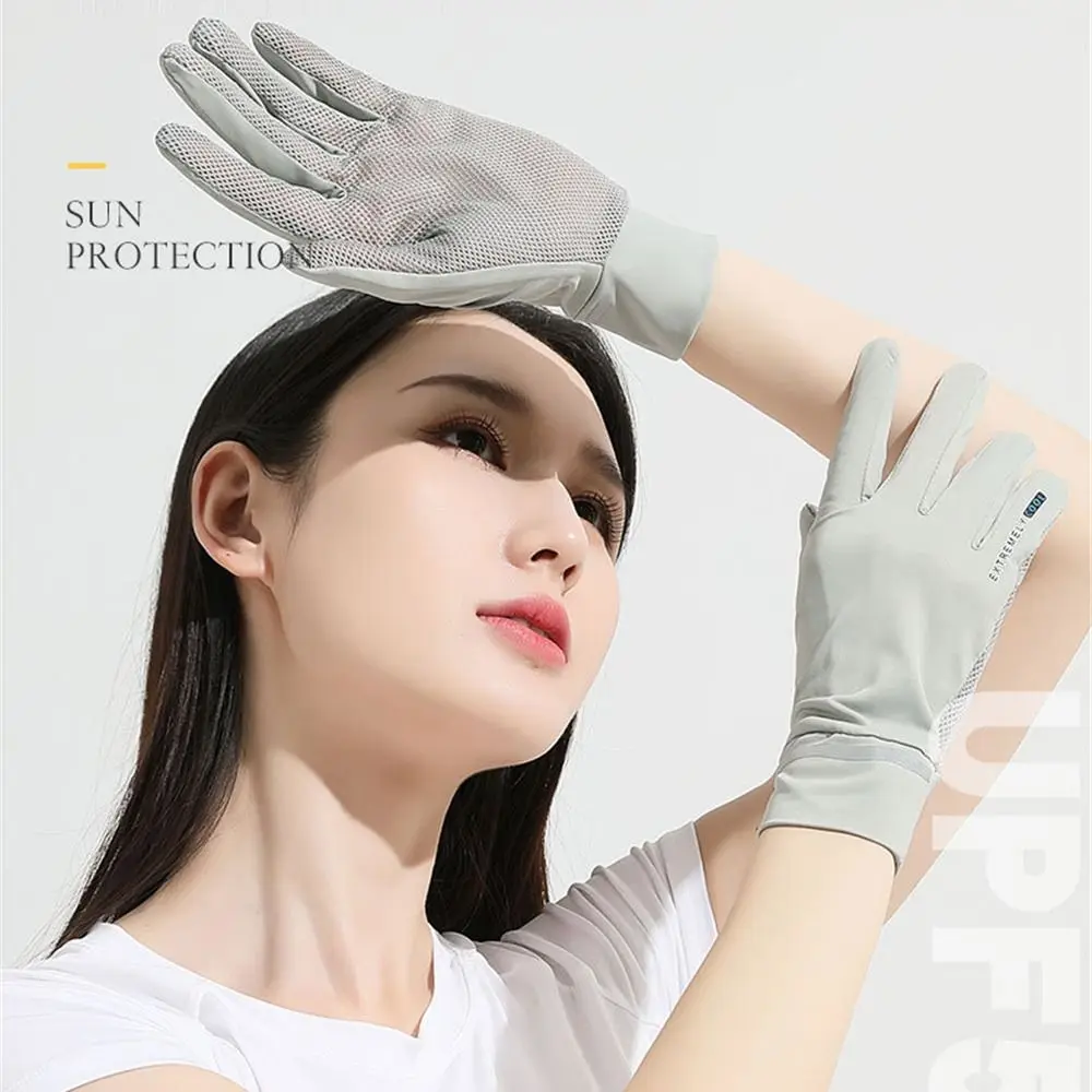 Guantes finos de verano con acabado suave