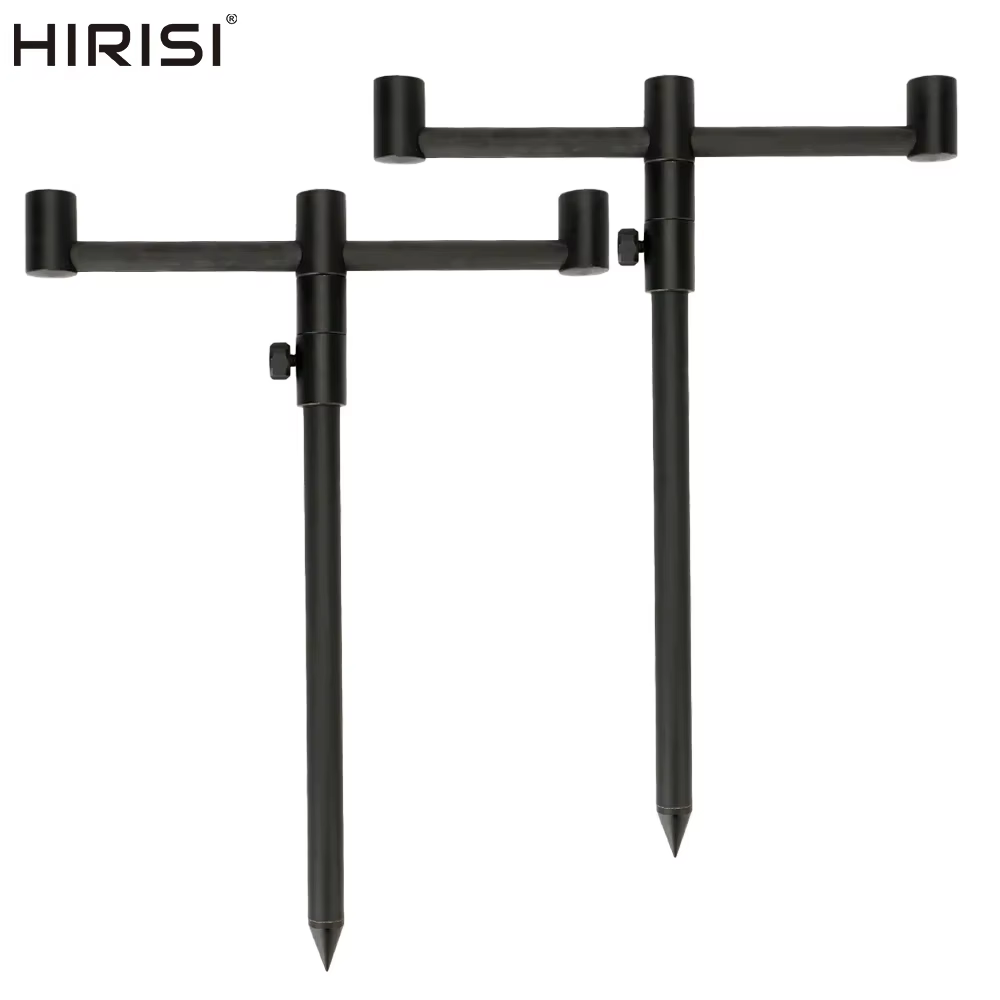 Juego de soportes Hirisi para cañas de pesca de carpas