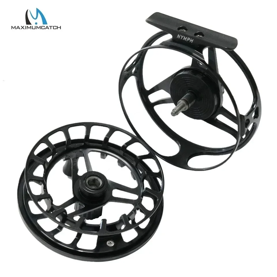 Carrete de pesca con mosca Maximumcatch de arrastre resistente - imagen 3