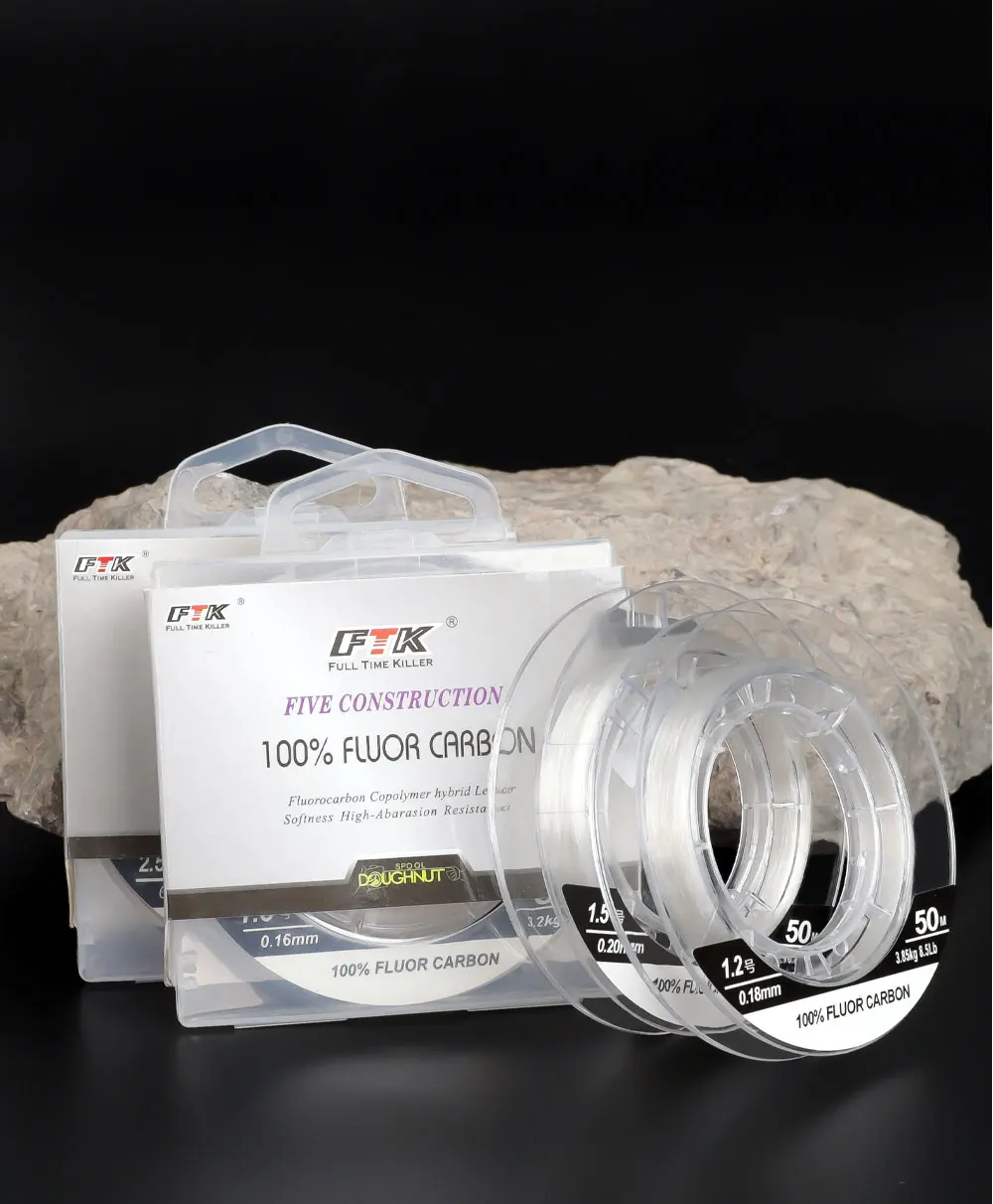 Nudo correctamente ejecutado sobre fluorocarbono