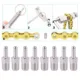 Piezas universales de acero para cortacadenas y extractor de cadena