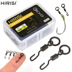 Hirisi eslabones giratorios para pesca de carpa con anilla sólida