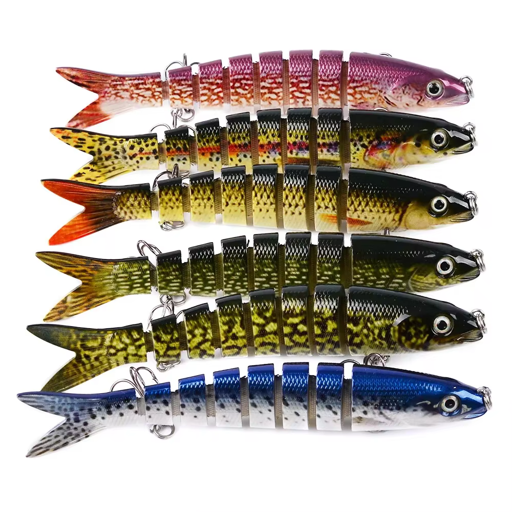 Swimbait multiarticulado realista para lubina – 135mm - imagen 3