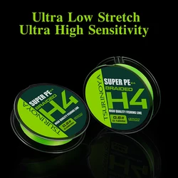 Sedal trenzado Tsurinoya 4lb – Fundición suave para trucha