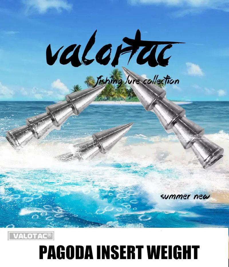 Plomo para uñas pagoda VALORTAC presentación del producto