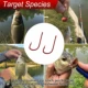 Anzuelos ultraligeros de alambre fino rojo para carpa crucian - imagen 5