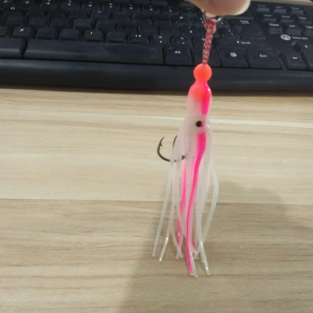 Faldas de calamar modelo B para pesca nocturna