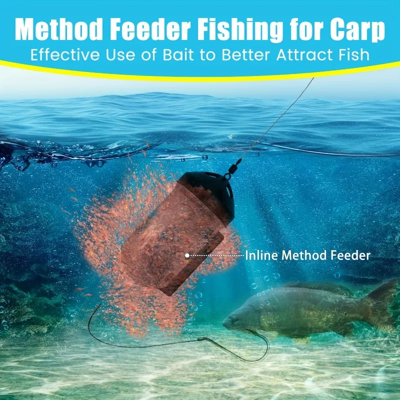 Jaulas de cebo para pesca de carpa europea