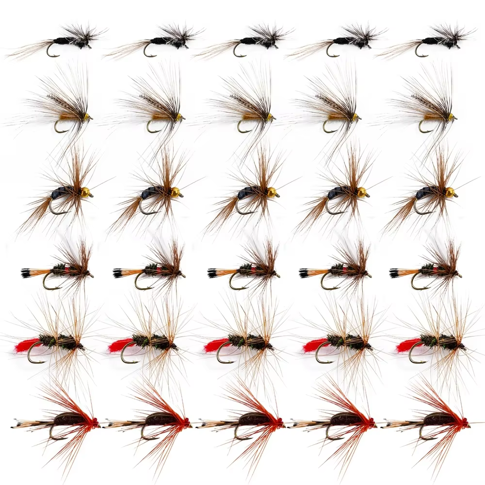 Goture Kit de señuelo para pesca con mosca - anzuelo de manivela - imagen 5