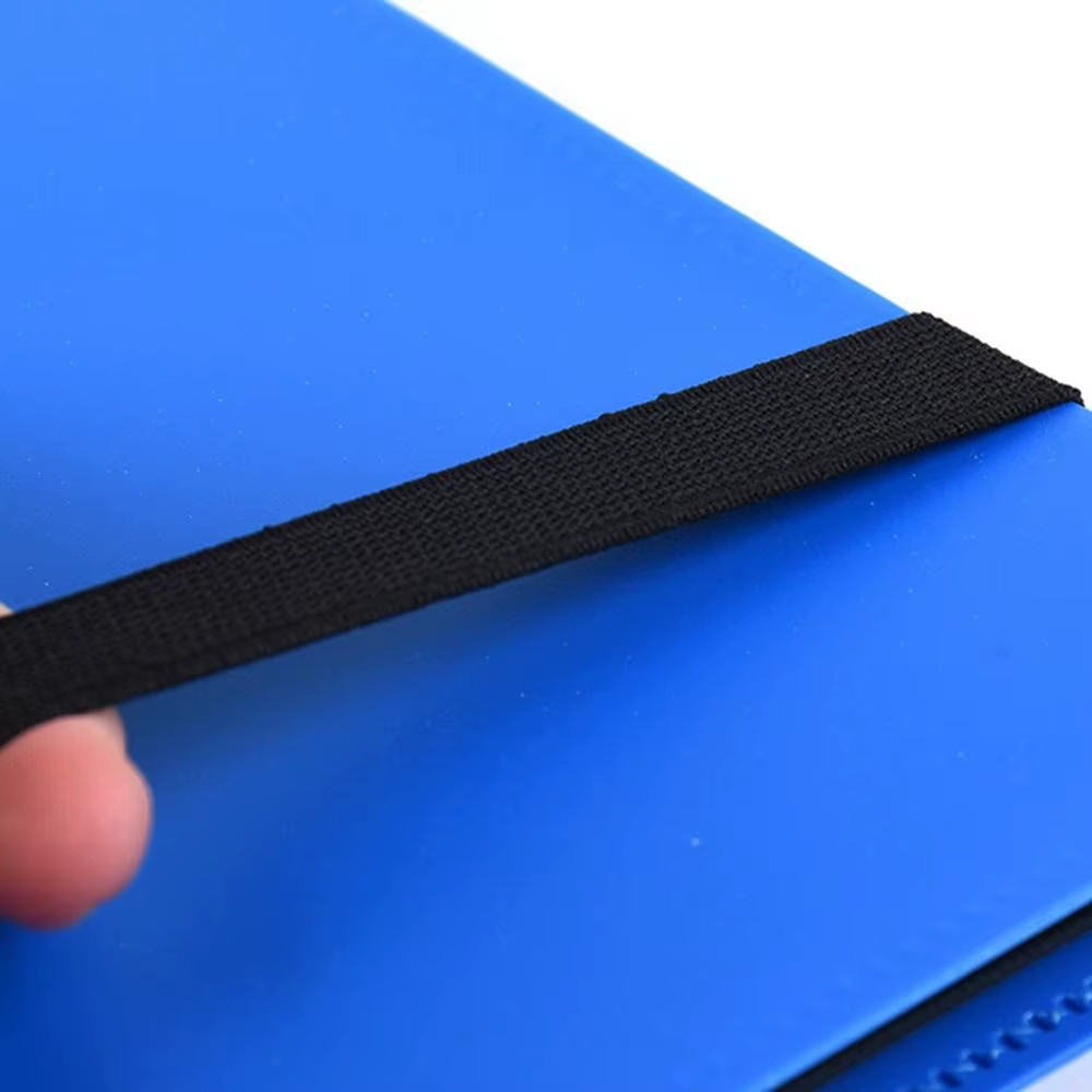 Protector de cartas con cierre elástico y formato organizador