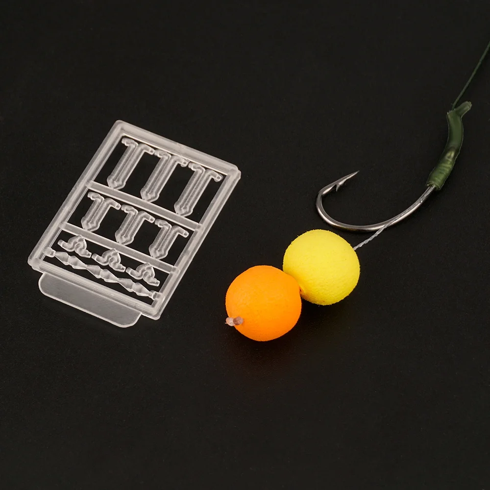 Montaje para carpa Hirisi con gancho preencordado y línea recubierta - imagen 3