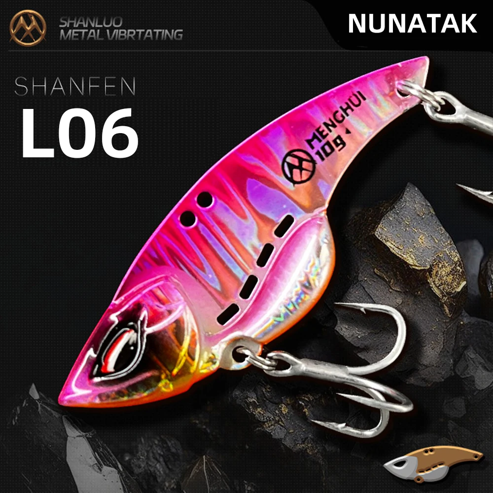 Señuelo VIB Metálico NUNATAK Angry-Fish – Lubina, alta frecuencia - imagen 5