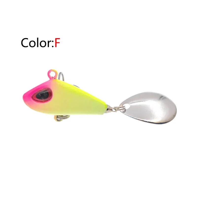 Señuelo spinner de metal VIB - cuchara giratoria para pesca - imagen 4