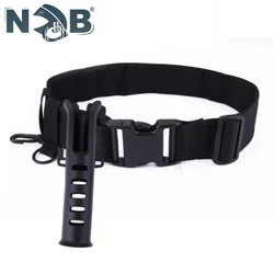 Cinturón portacañas ajustable NGB para pesca deportiva