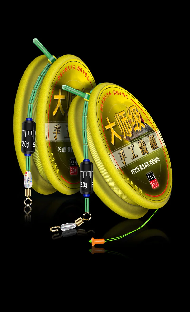 Montaje listo para usar orientado a sesiones de pesca