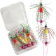 Free Fisher señuelos luminosos para calamar con faldas de cuentas - imagen 5