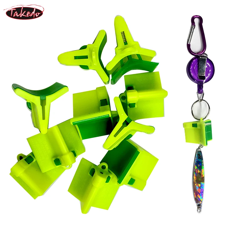TAKEDO Tapas Protectoras para Anzuelos de Pesca – Ligeros con Ranuras - imagen 5