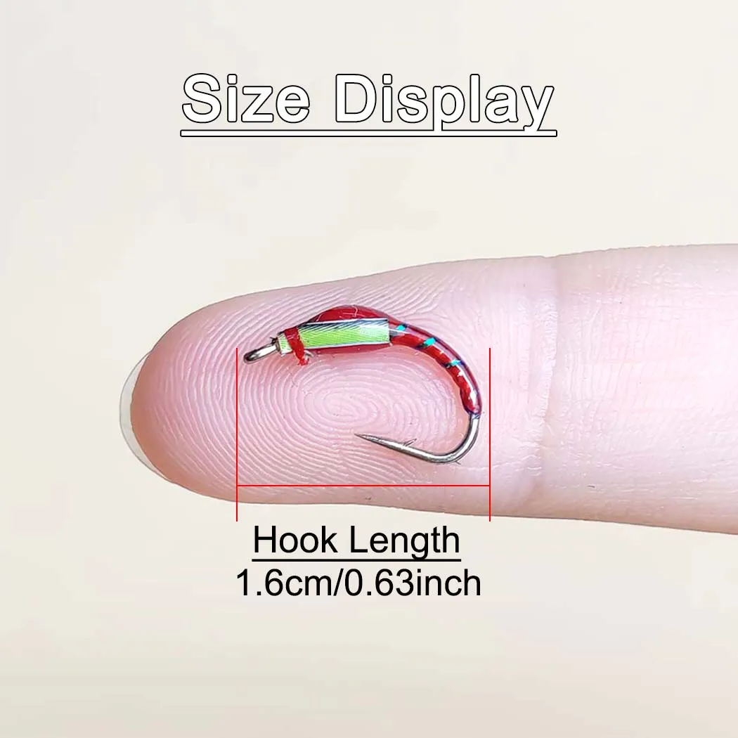 Moscas artificiales secas y ninfas para trucha, lubina y perca - imagen 4