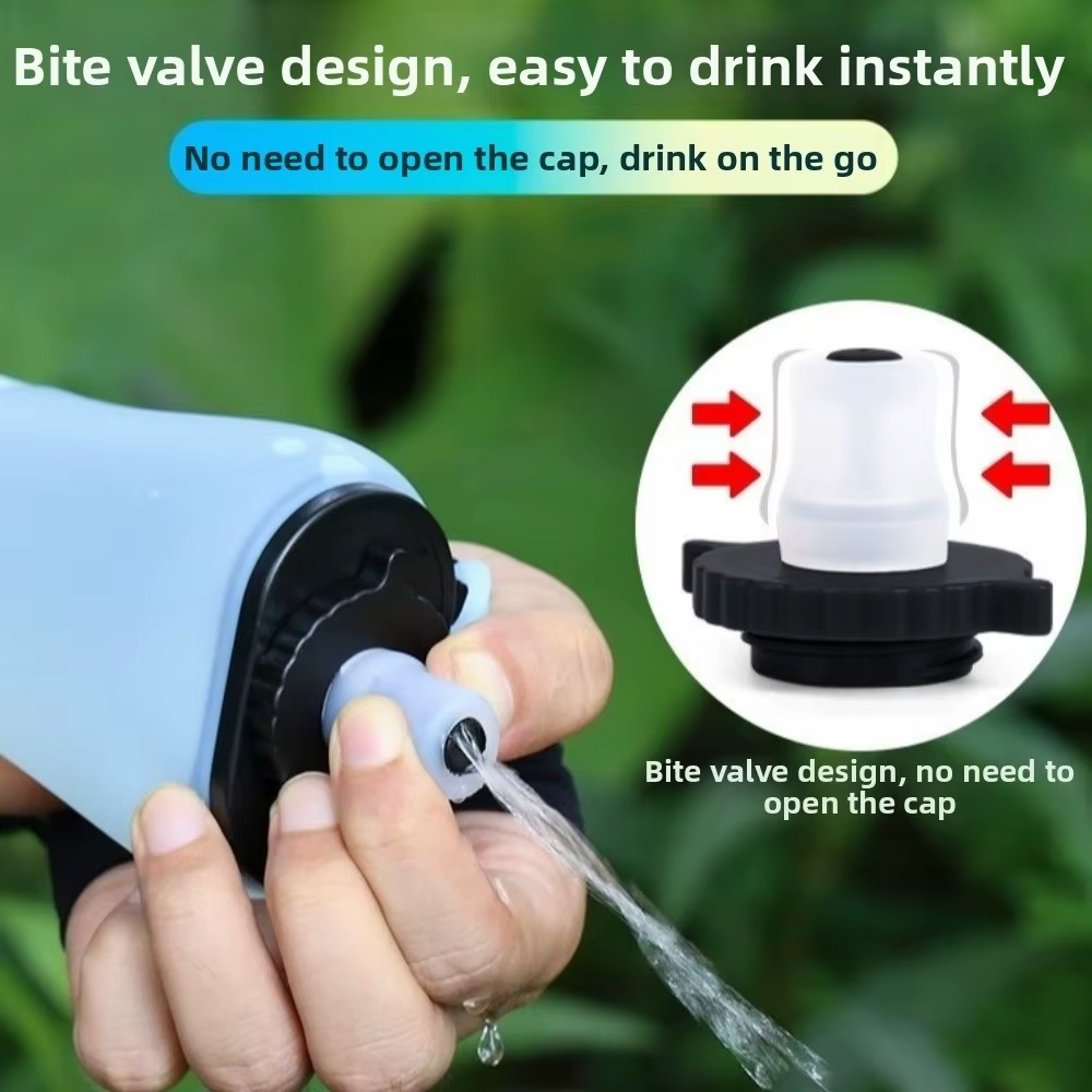 Botella Plegable Deportiva 350 ml Silicona – A Prueba de Fugas y Calor - imagen 2