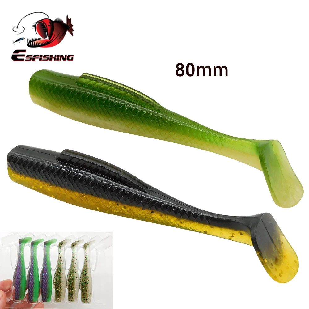 Crazy Minnow ESFISHING – Señuelo blando minnow agua salada - imagen 5