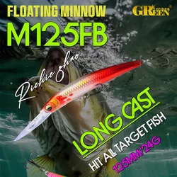 Señuelo Wobbler flotante – Crankbait duro para lucio, bass y carpa