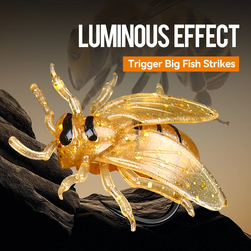 WEIHE anzuelos para pesca con mosca afilados con púas - imagen 2