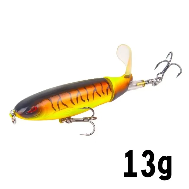 Whopper Popper señuelo topwater hélice cola giratoria cebo duro - imagen 2
