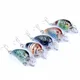 Jerkbait flotante biónico pintado para pesca de perca y superficie - imagen 3