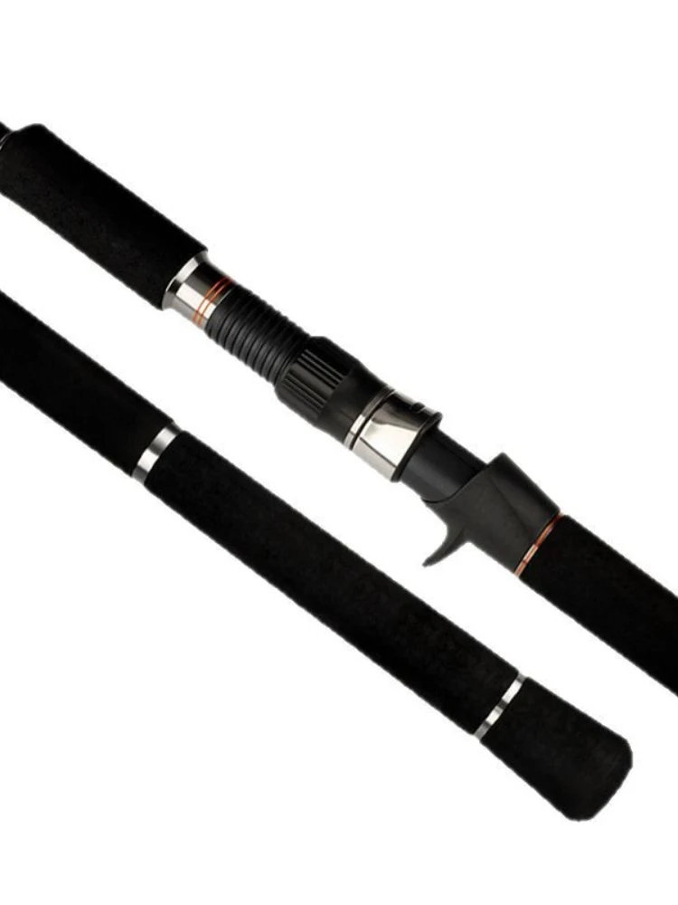 Caña popper de carbono alta potencia para agua salada