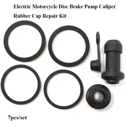 Kit reparación freno disco moto eléctrica – Tapas goma pinza negra