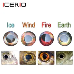 ICERIO Ojos Holográficos 3D – Atado de Moscas Streamer