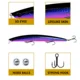 Señuelo minnow flotante ultra largo para lubina - imagen 2
