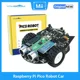Kit coche robótico Yahboom Raspberry Pi Pico MicroPython control app