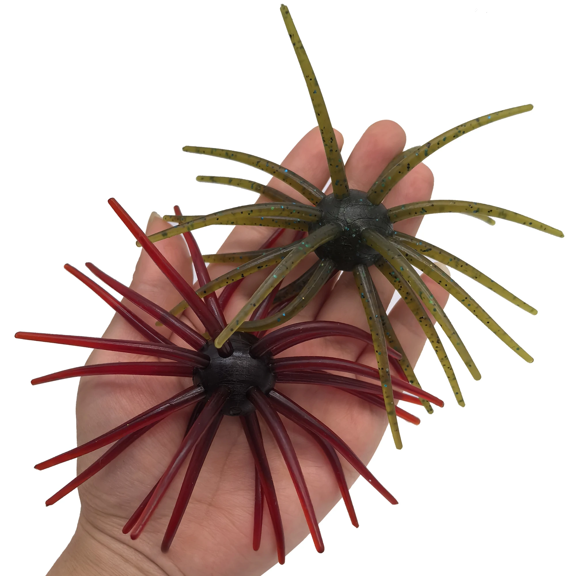 Cebo blando Drop Shot Bola espinosa erizo de mar TPE – agua salada