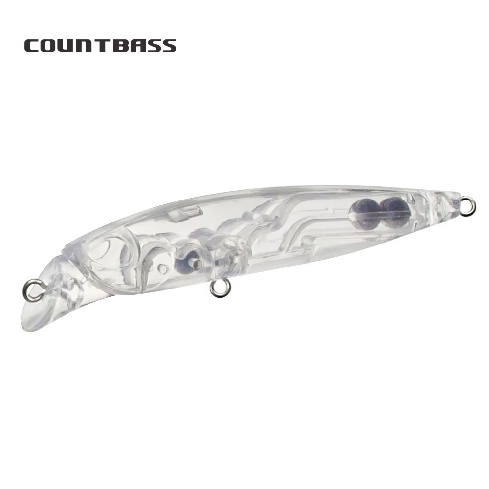 Countbass Señuelos Duros Flotantes Blancos para Pececillo y Sábalo - imagen 5