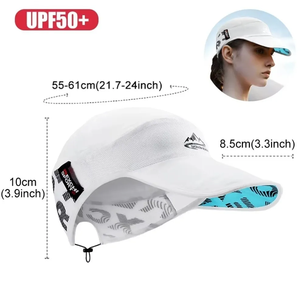 Gorra running anti-UV transpirable secado rápido unisex - imagen 2